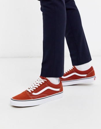 Vans Old Skool Crvene - Muške Tenisice | 25678TBUK